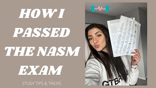HOW I PASSED THE NASM CPT EXAM 2022 | Pass on the first try!