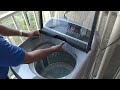 Samsung Top Load Washing Machine Demo | How to Use top Load @SamsungIndia @Samsung @Samsungindonesia