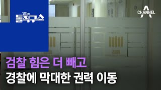 검찰 힘은 더 빼고…경찰에 막대한 권력 이동 | 김진의 돌직구 쇼 537 회