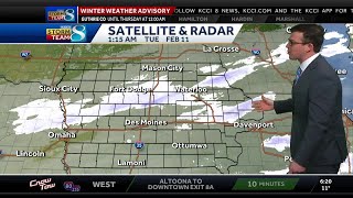 Iowa weather: Winter storm arriving Wednesday