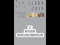 Integer Overflow/Underflow - Java Tutorial with Knowledge and Tips - Data Types 3