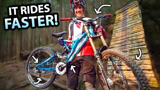 Oldschool Bike gets Upgraded and Sent Hard!