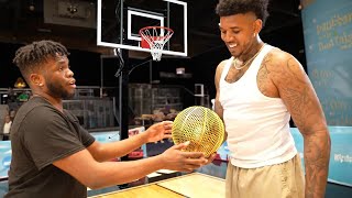 I 1v1’d NBA Players With The Airless Basketball