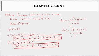 MATH180 - Section 2.2: Second Derivatives to Find Maximum and Minimum Values - Part 2