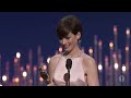 Anne Hathaway Wins Best Supporting Actress 85th Oscars (2013)