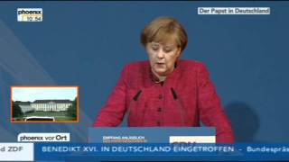 Vor dem Papst-Besuch: Erwartungen von Angela Merkel \u0026 Robert Zollitsch