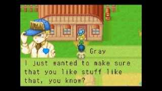 Harvest Moon: More Friends of Mineral Town - Gray's Blue Heart Event