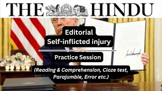 13 February | The Hindu Editorial Practice Exercise | Self-inflicted injury