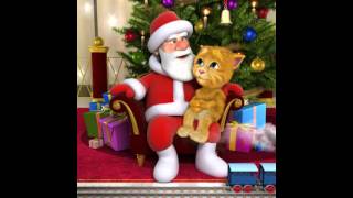 Talking Santa Ginger Is A Good Kitty