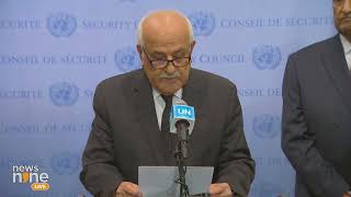 Palestinian Ambassador Requests the UNSC to Concentrate on Ending Israeli Occupation | News9