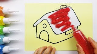 Comfortable House coloring & drawing ㅣ 편안한 집 그리고 색칠하기