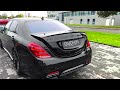 mercedes amg s65 v12 better than new s63 exhaust sound interior and exterior