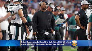 Reports: Duce Staley Lands Coaching Job With Detroit Lions After Asking Philadelphia Eagles For Rele