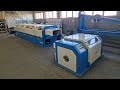 MBK-4/630 wire drawing machine with ribbed cassette. Test in our factory