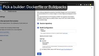 Easy Continuous Deployment setup from Cloud Run