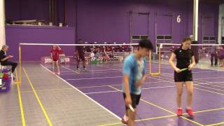 2017 SPBA Midwest Super Regional XD U19 Neo/Kellie vs Anoop/Elita