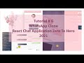 #6 Build ReactJS Project Firebase Chat Application | Creating Routes