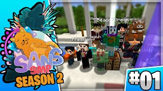 [#01] GW AKHIRNYA MASUK DUNIA SANS SMP! - Minecraft SansSMP S2