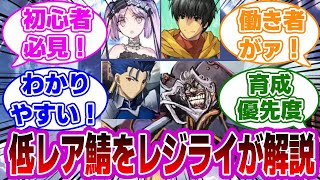 【FGO】初心者必見！低レアを解説するレジライが有能すぎるに対するマスターたちの反応集【Fate】