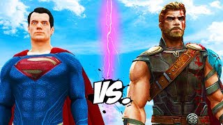 SUPERMAN VS THOR - EPIC BATTLE | ALTERNATE ENDING