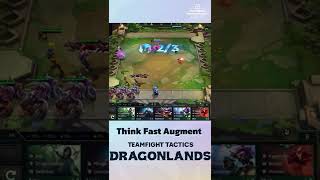 TFT 7.0 - THINK FAST AUGMENT ?! WORTH IT OR NOT ? TEAMFIGHT TACTICS INDONESIA #shorts