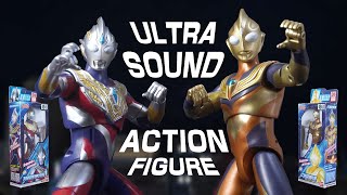 ウルトラアクションフィギュアの上位互換？！中国バンダイ「ウルトラサウンドアクションフィギュア」ウルトラマントリガー＆グリッターティガ｜奥特发声超可动｜Ultra Sound Action Figure