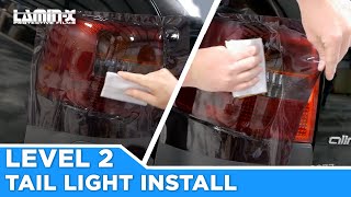 Lamin-x Precut Level 2 : Tail Light Cover Installation