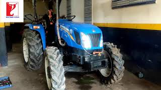 new Holland four wheel drive  न्यू हॉलैंड clutch plate repair