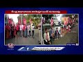 kisan morcha protest over bharat bandh at bus depos khammam v6 news