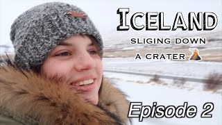 ICELAND 🇮🇸 Episode 2 - Climbing the Grábrók Crater (\u0026 Eiríksstaðir a Vikings House)