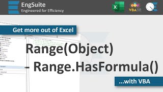 Range.HasFormula() - Excel VBA