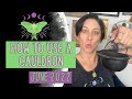 How to use a Cauldron to Burn Incense & Herbs