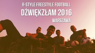 Freestyle show at Breakdance contest - DźwiękZłam - [R-Style Freestyle Football]