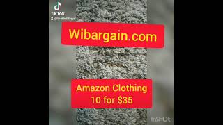 Wibargain Amazon Clothing Return Mystery Box 10 for $35