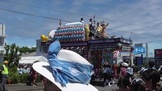 平成29年度静岡県吉田町住吉神社夏季祭典8月4日初日東組東村～大浜防災センター出発～