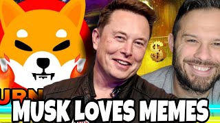 Shiba Inu Coin | Elon Musk Is Driving Meme Coins Including SHIB Higher Today!