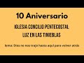 10° Aniversario iglesia Concilio pentecostal luz en las tinieblas (Vilelas - Sgo del Estero)