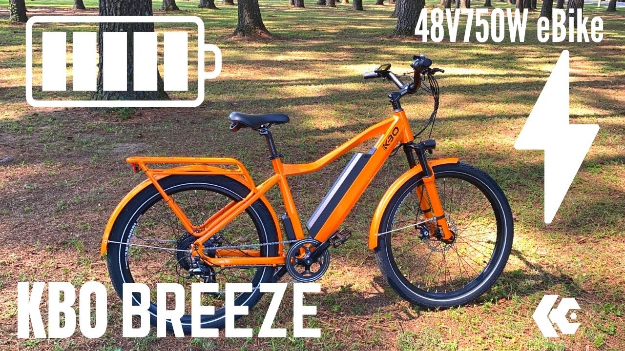 First Charge And Ride On The KBO Breeze Commuter Electric Bike - 750W ...