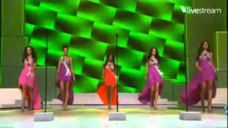 Miss Universe 2011 Nikolina Loncar  Montenegro Preliminary   Presentation Show