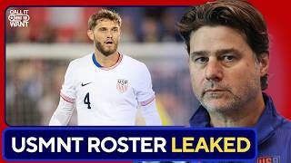 USMNT 2026 World Cup Roster Reportedly LEAKED: Reyna In, Tessmann & Luna Out | Reaction