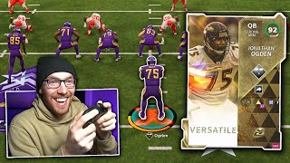 I played Weekend League with a 350 lb QB...
