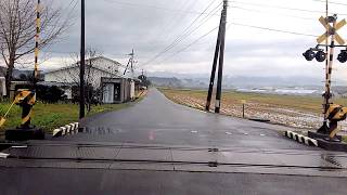 3月5日☔内村地区～一武平岩地区～浜川地区～農道移動～西村駅前相良村柳瀬井沢地区～錦町木上地域の由留木地区～戦時中の飛行場跡～相良村柳瀬並木野地区～肥後西村駅　音声案内