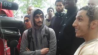 what you done for islam?? br shamsi vs group of shia| HEATED debate  speakers corner