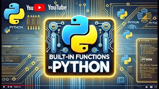 Python VTC Day 16 Build in functions | Python for Beginners | Built-in functions in python | Python
