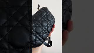 Сумка Christian Dior Small Vibe Hobo Bag Black Leather