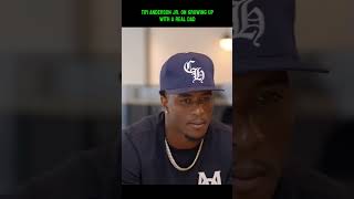 tim anderson jr  on growing up with a real dad #youtubeshorts #shorts #viral #podcast