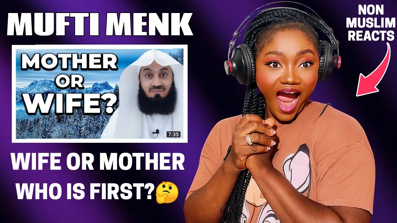 Non-Muslim Reacts To MUFTI MENK - Wife Or Mother - Who Is First ...