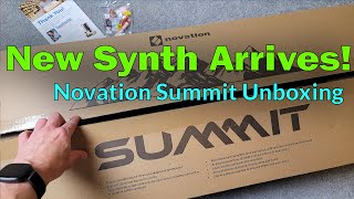 New Synth Arrives: Unboxing the Novation Summit