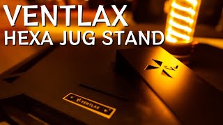 【VENTLAX新商品】テーブルとしても使えてお洒落な『HEXA JUG STAND』開封レビューこれキャンプ以外に自宅でもカッコよく使えます！【コット】【キャンプ道具】【アウトドア】#456