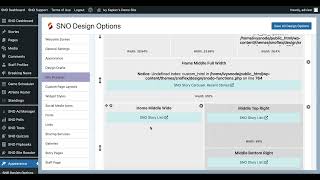 SNO Design Options Overview